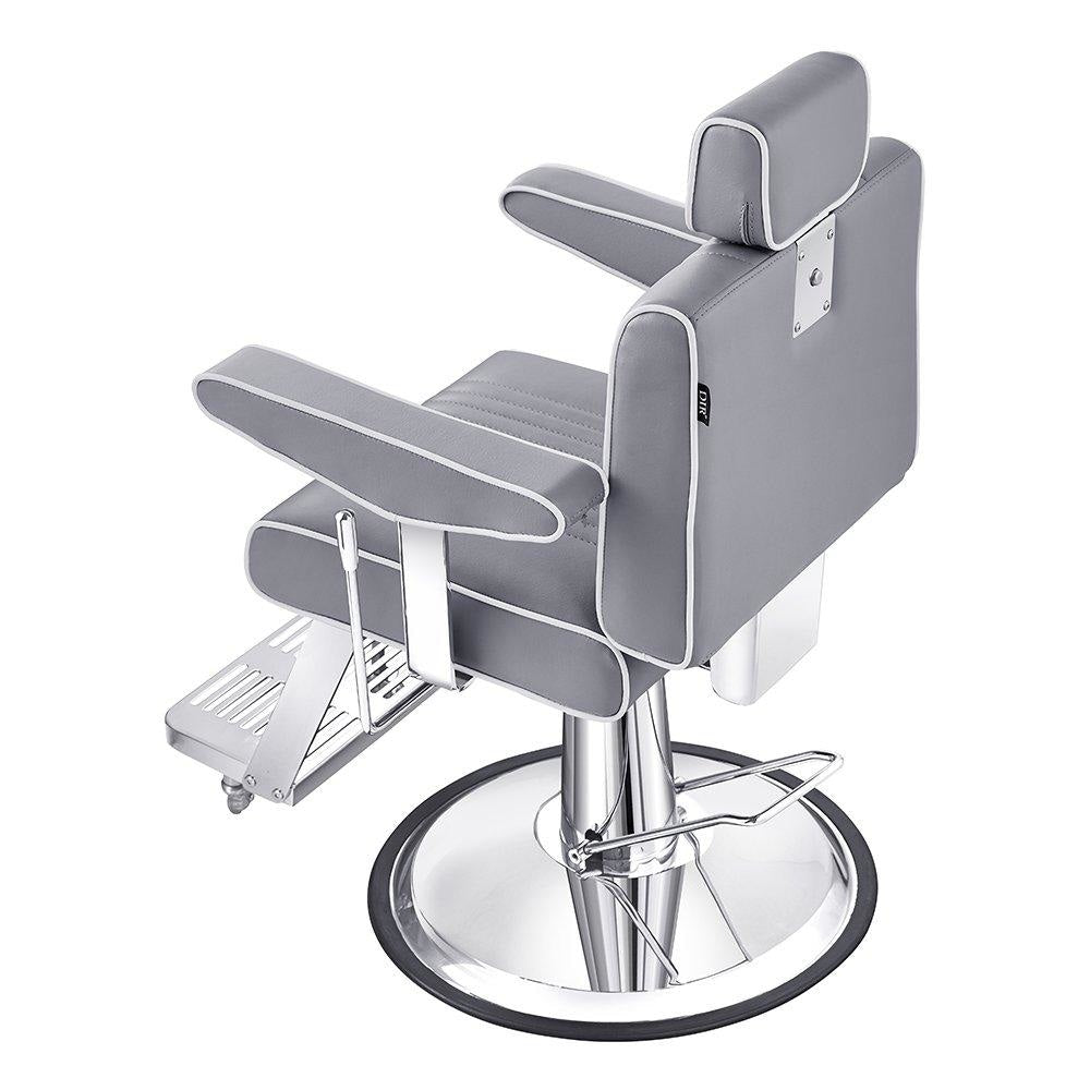 Executive Barber Chair Grey DIR - Barber Chairs