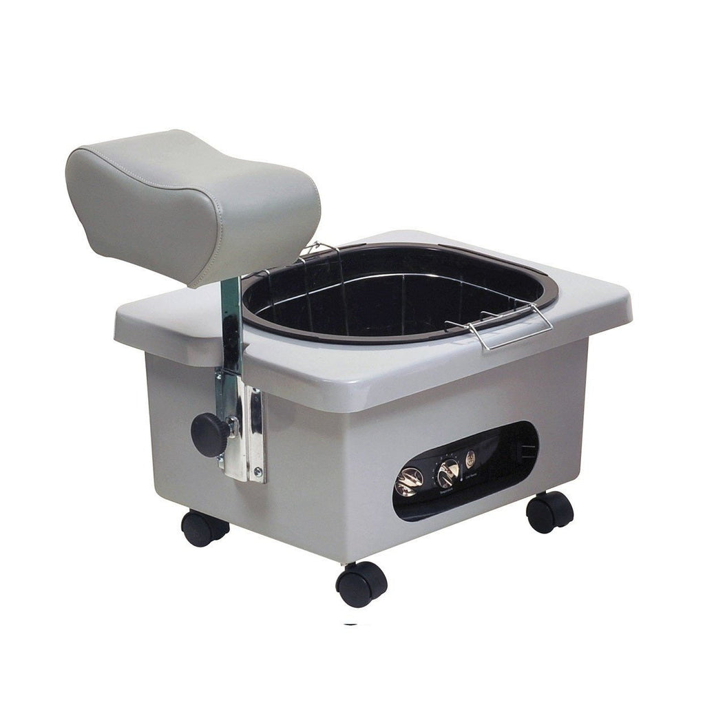 Fiberglass Portable Footsie Pedicure Spa DG105 Pibbs - Grey - Portable Units