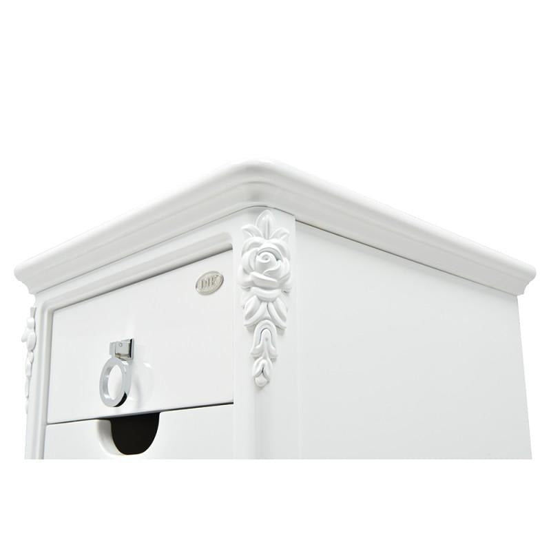 Florence Trolley Cart Small White DIR - Trolleys