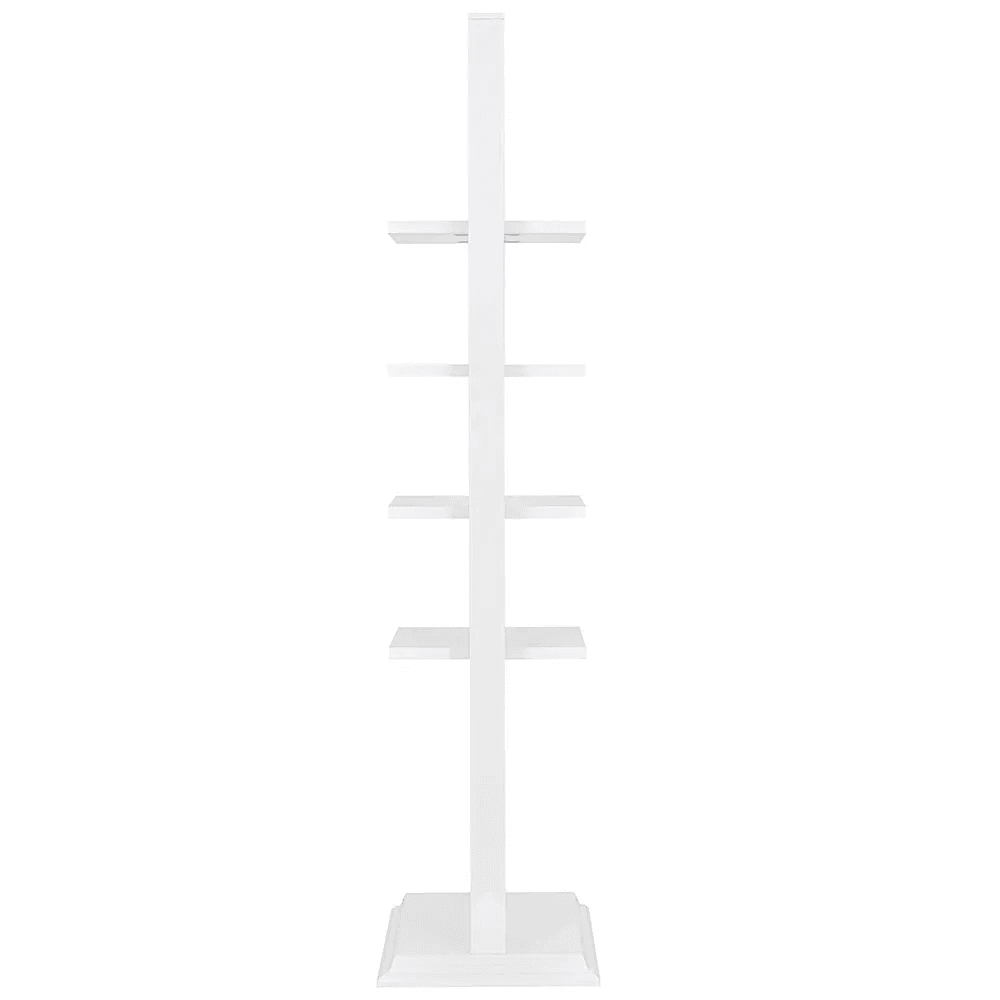 Gondola Free Standing Double Retail Display Shelf White DIR - Retail Displays