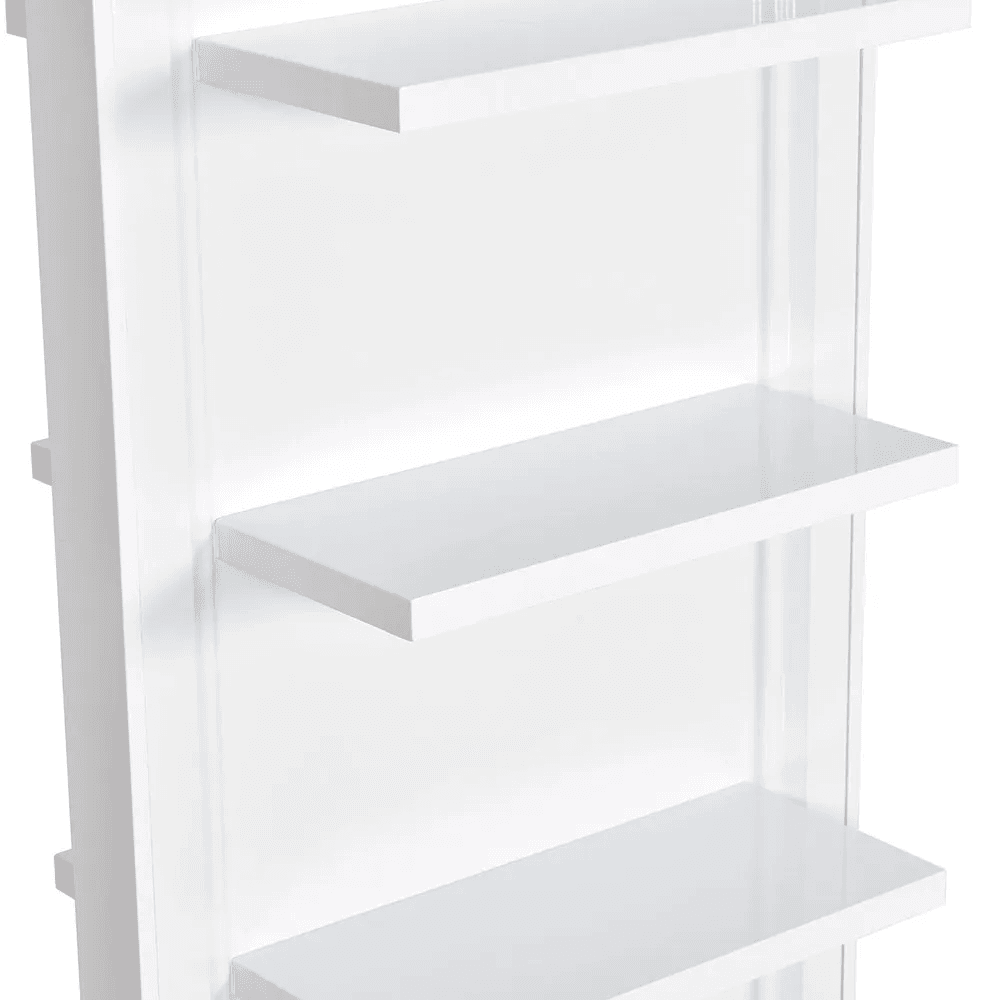 Gondola Free Standing Double Retail Display Shelf White DIR - Retail Displays