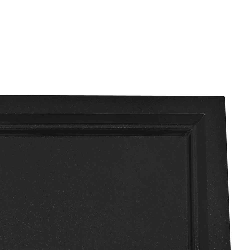 Gondola Single Retail Display Shelf Black DIR - Retail Displays