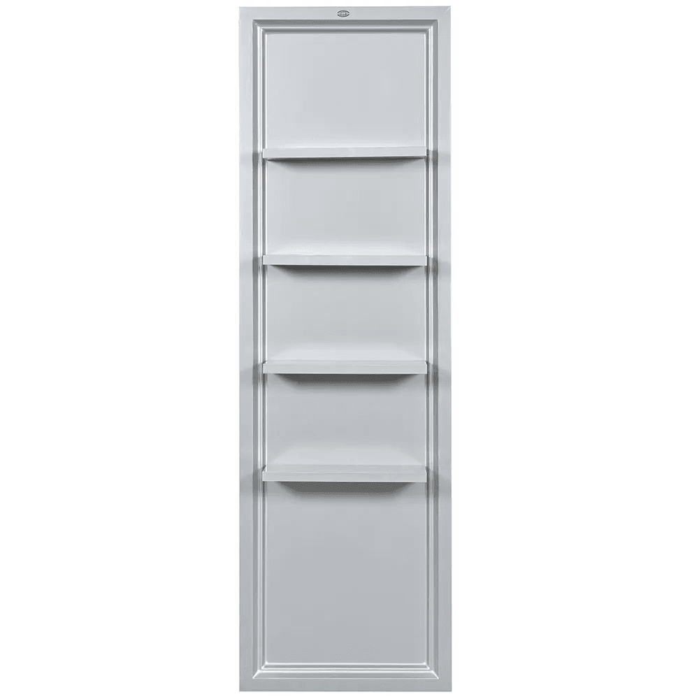 Gondola Single Retail Display Shelf Silver DIR - Retail Displays