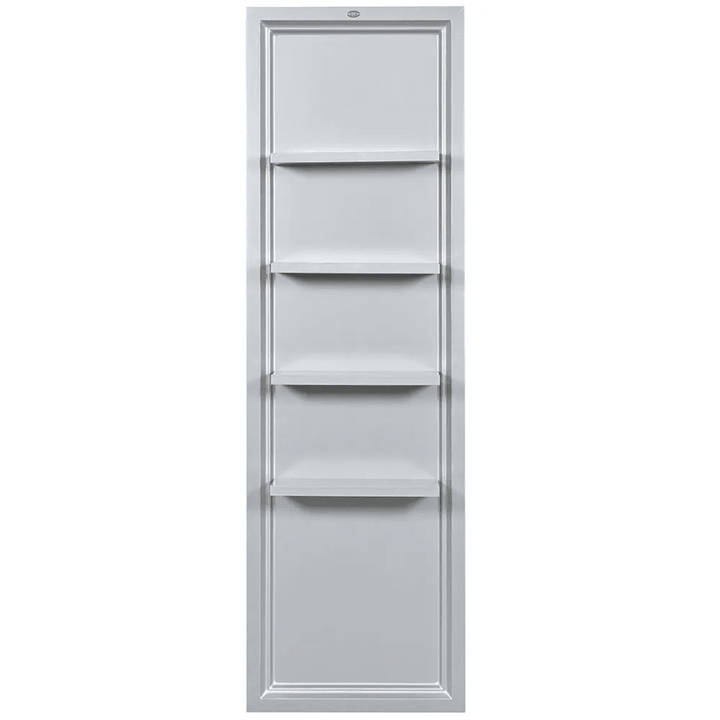 Gondola Single Retail Display Shelf Silver DIR - Retail Displays
