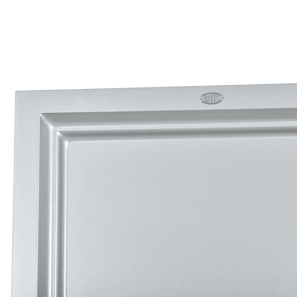 Gondola Single Retail Display Shelf Silver DIR - Retail Displays