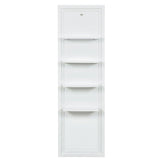 Gondola Single Retail Display Shelf White DIR
