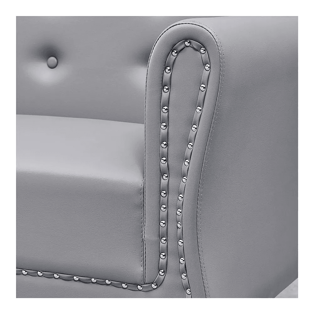 Gusto Waiting Bench Grey DIR - Waiting Benches