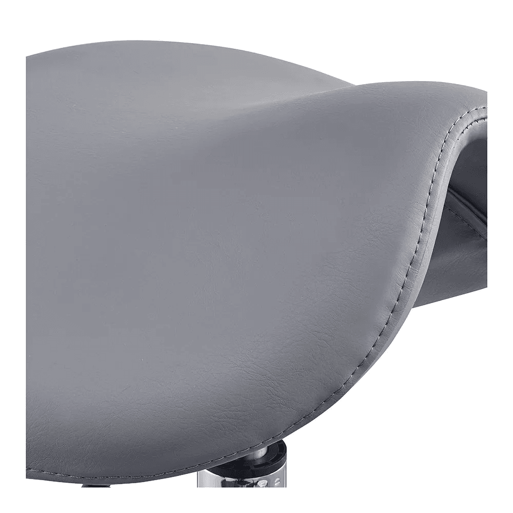 Harmony Saddle Grey Stool - Stools