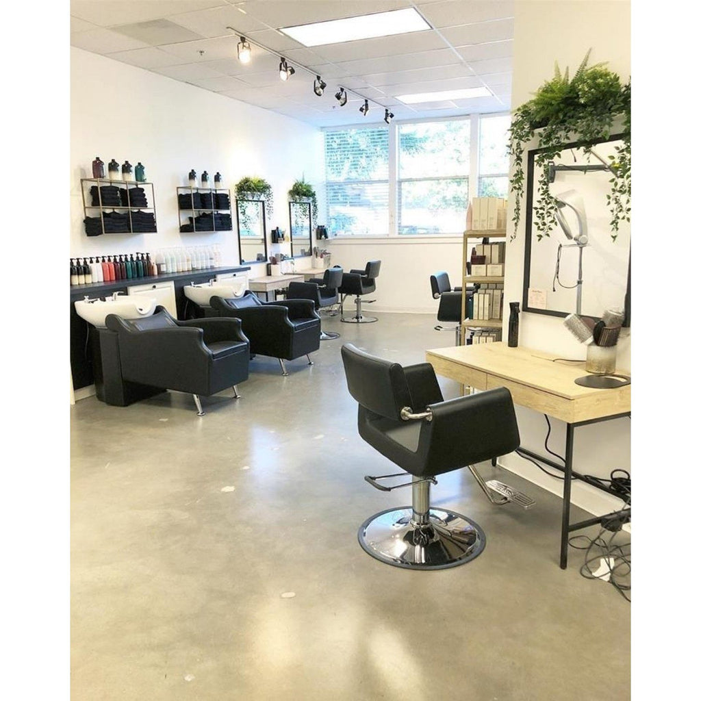 Island Backwash Shampoo Unit in Grey AGS Beauty - Backwashes