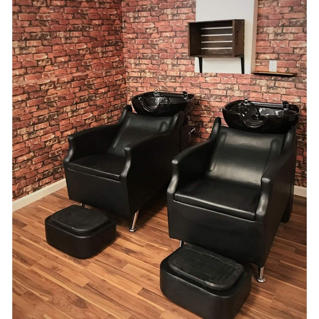 Island Backwash Shampoo Unit in Grey AGS Beauty - Backwashes