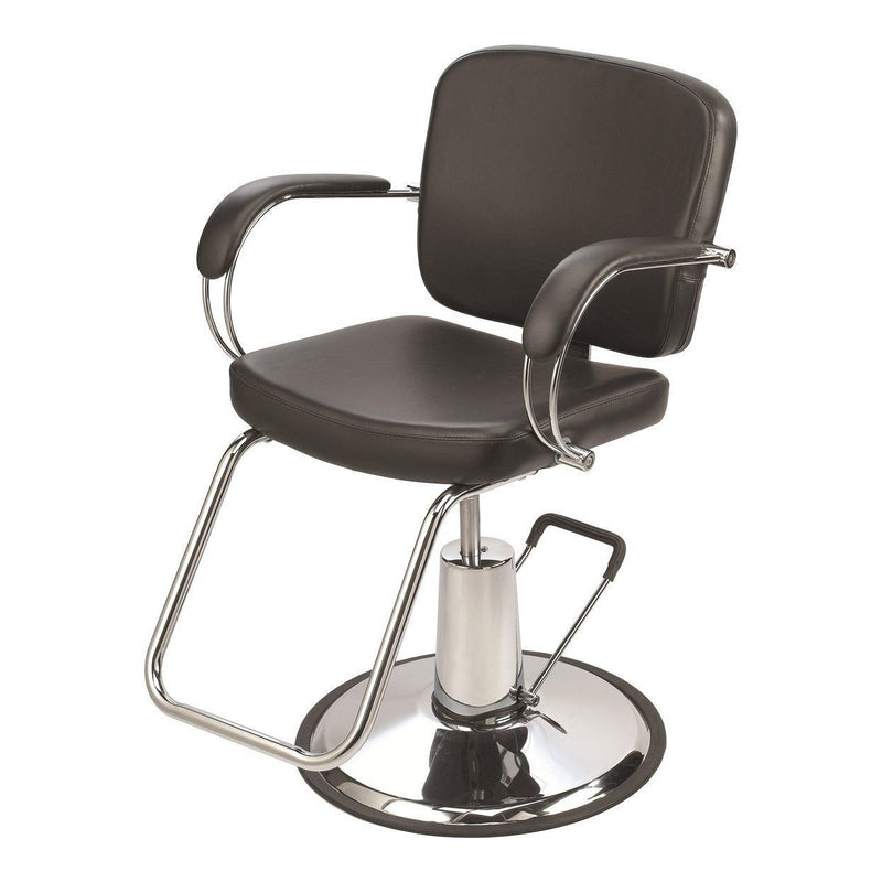 Latina Styling Chair Brown Pibbs - Styling Chairs