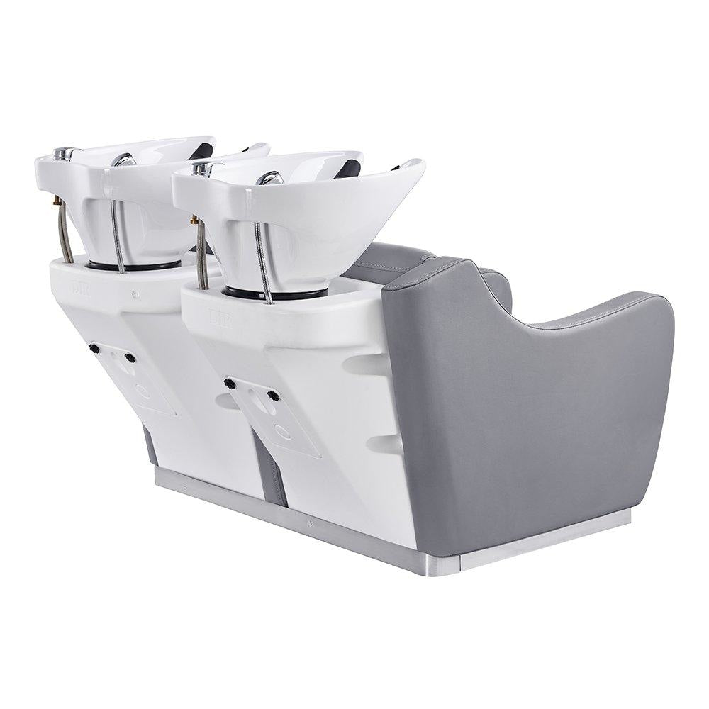 Majestic Shampoo Backwash Unit Double Seats Grey DIR - Backwashes