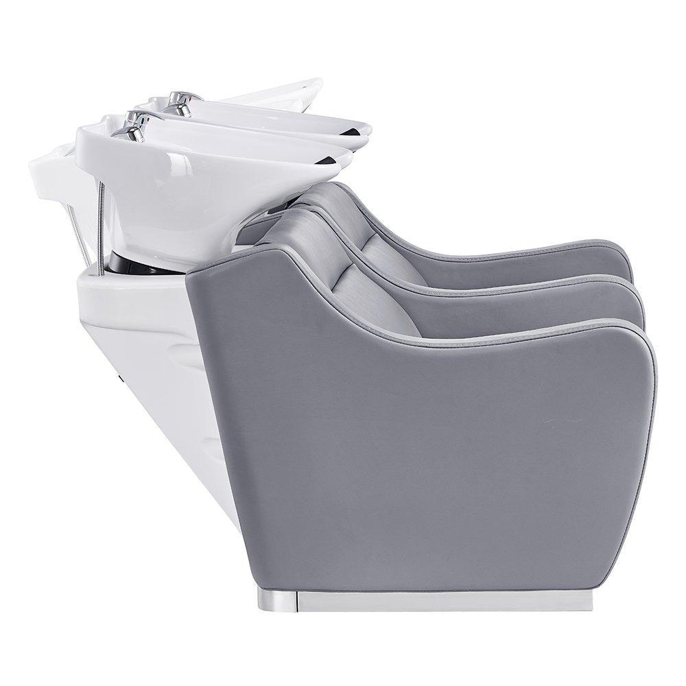 Majestic Shampoo Backwash Unit Double Seats Grey DIR - Backwashes