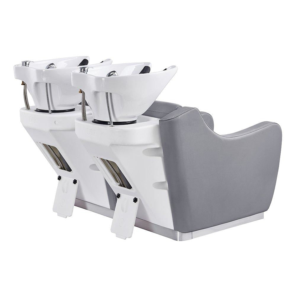Majestic Shampoo Backwash Unit Double Seats Grey DIR - Backwashes