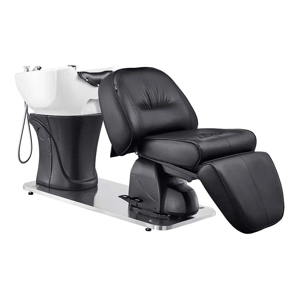 Maximus Full Recline Shampoo Unit With Rotating Seat - Shampoo Stations