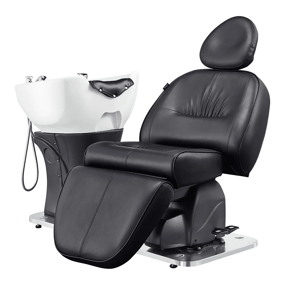 Maximus Full Recline Shampoo Unit With Rotating Seat - Shampoo Stations