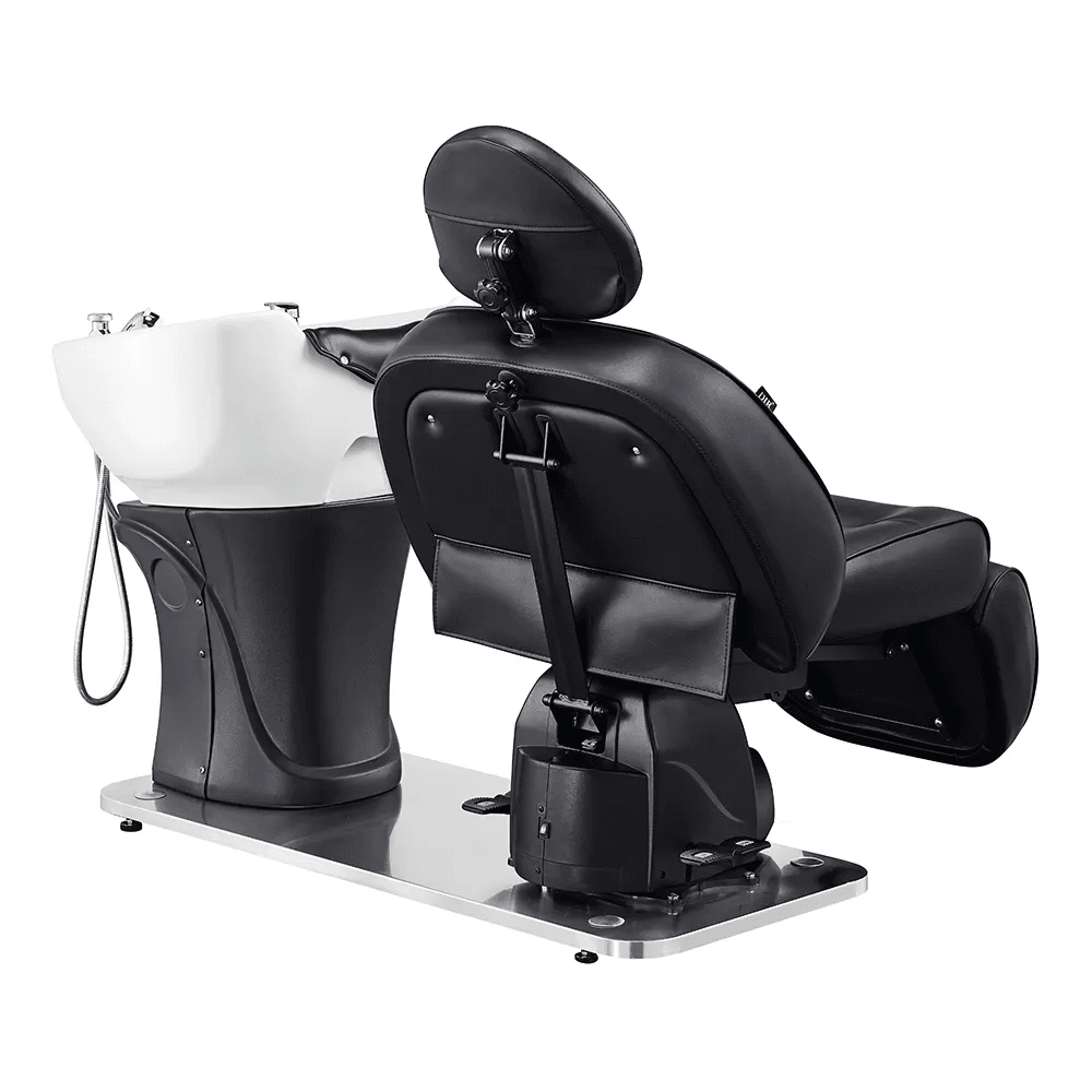 Maximus Full Recline Shampoo Unit With Rotating Seat - Shampoo Stations