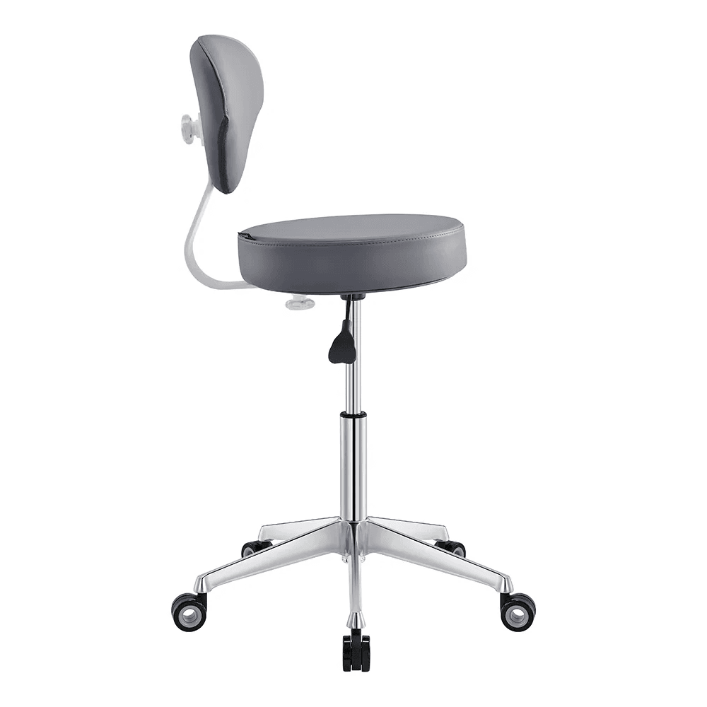 Medical Salon Stool Grey DIR - Stools