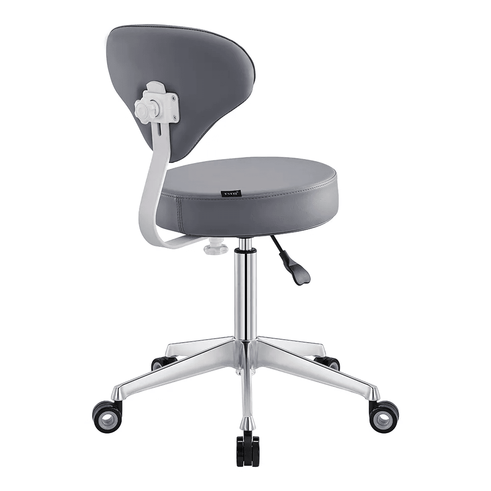 Medical Salon Stool Grey DIR - Stools