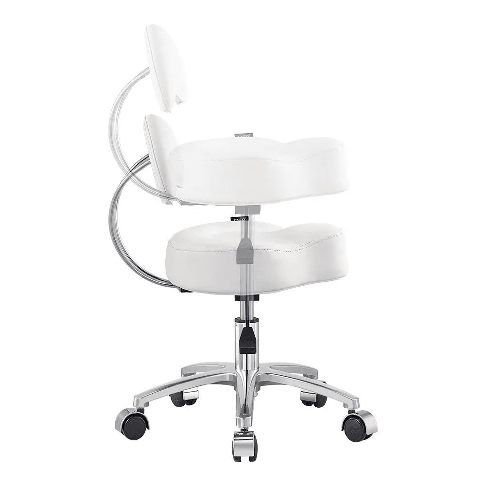 Medusa Pedi Stool White DIR - Stools
