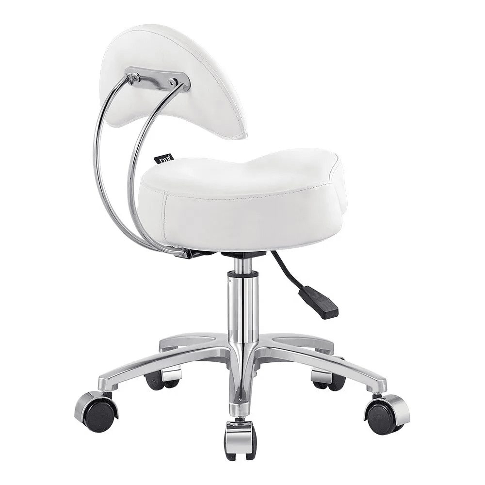 Medusa Pedi Stool White DIR - Stools
