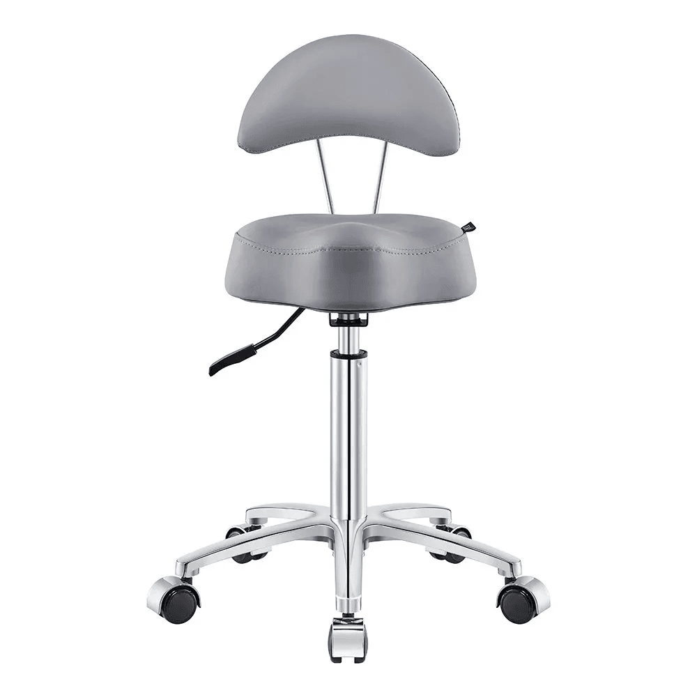 Medusa Salon Stool Grey DIR - Stools