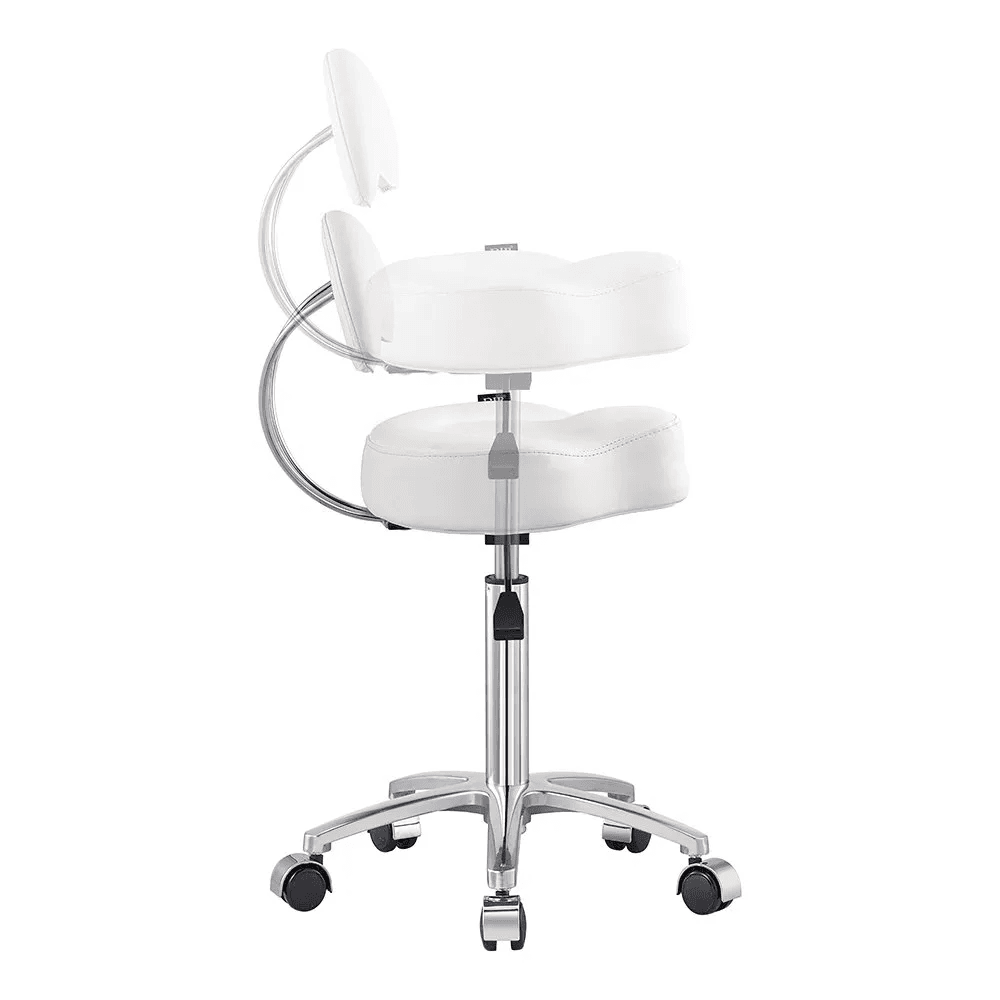 Medusa Salon Stool White DIR - Stools