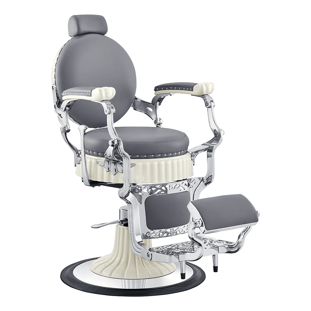 Mikado Barber Chair Grey Vintage - Barber Chairs