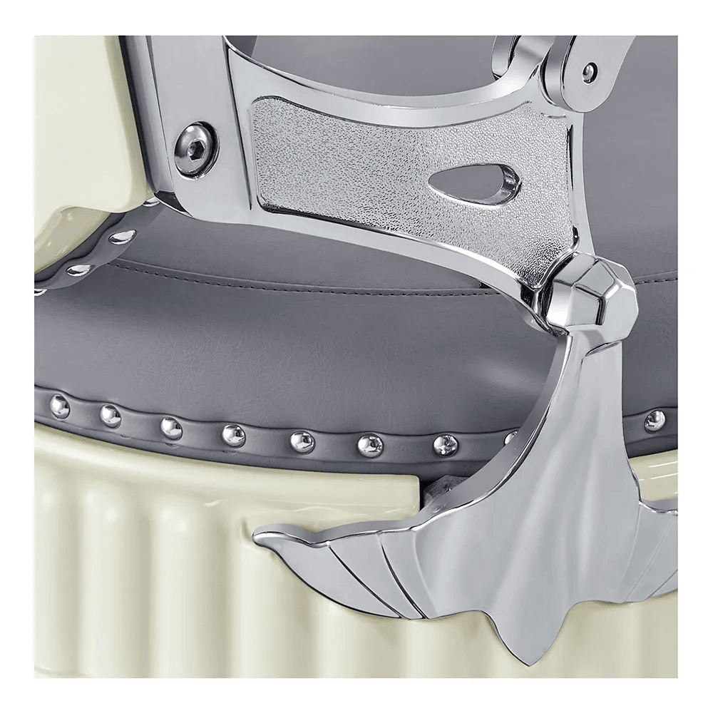 Mikado Barber Chair Grey Vintage - Barber Chairs