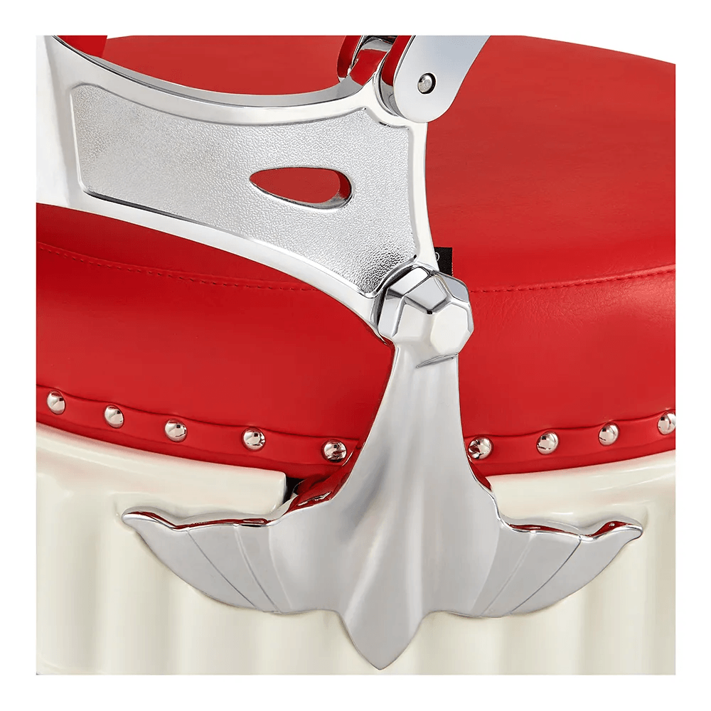 Mikado Barber Chair Red DIR - Barber Chairs