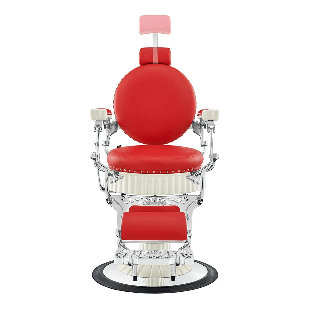 Mikado Barber Chair Red DIR - Barber Chairs