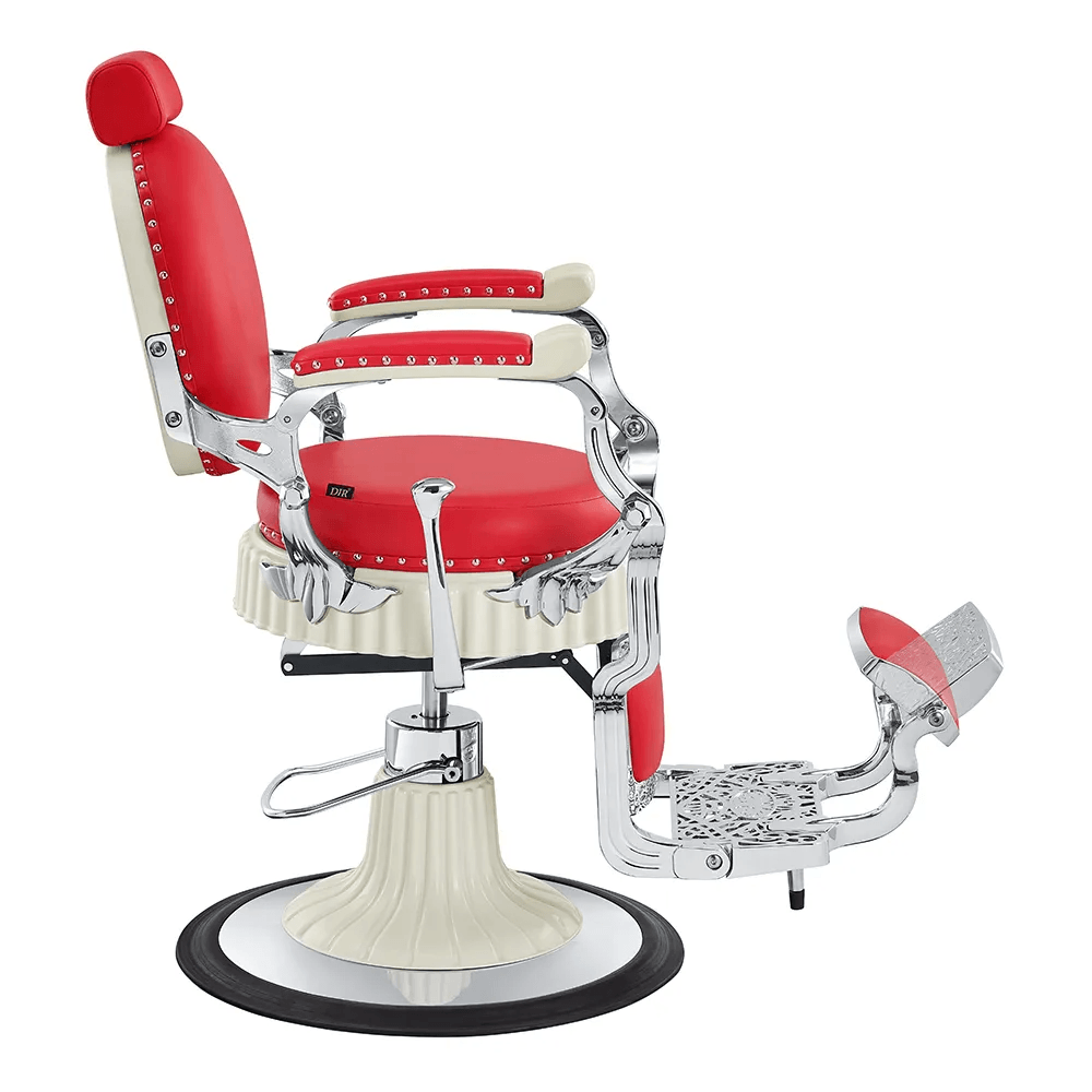 Mikado Barber Chair Red DIR - Barber Chairs