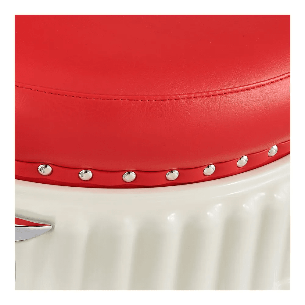 Mikado Barber Chair Red DIR - Barber Chairs