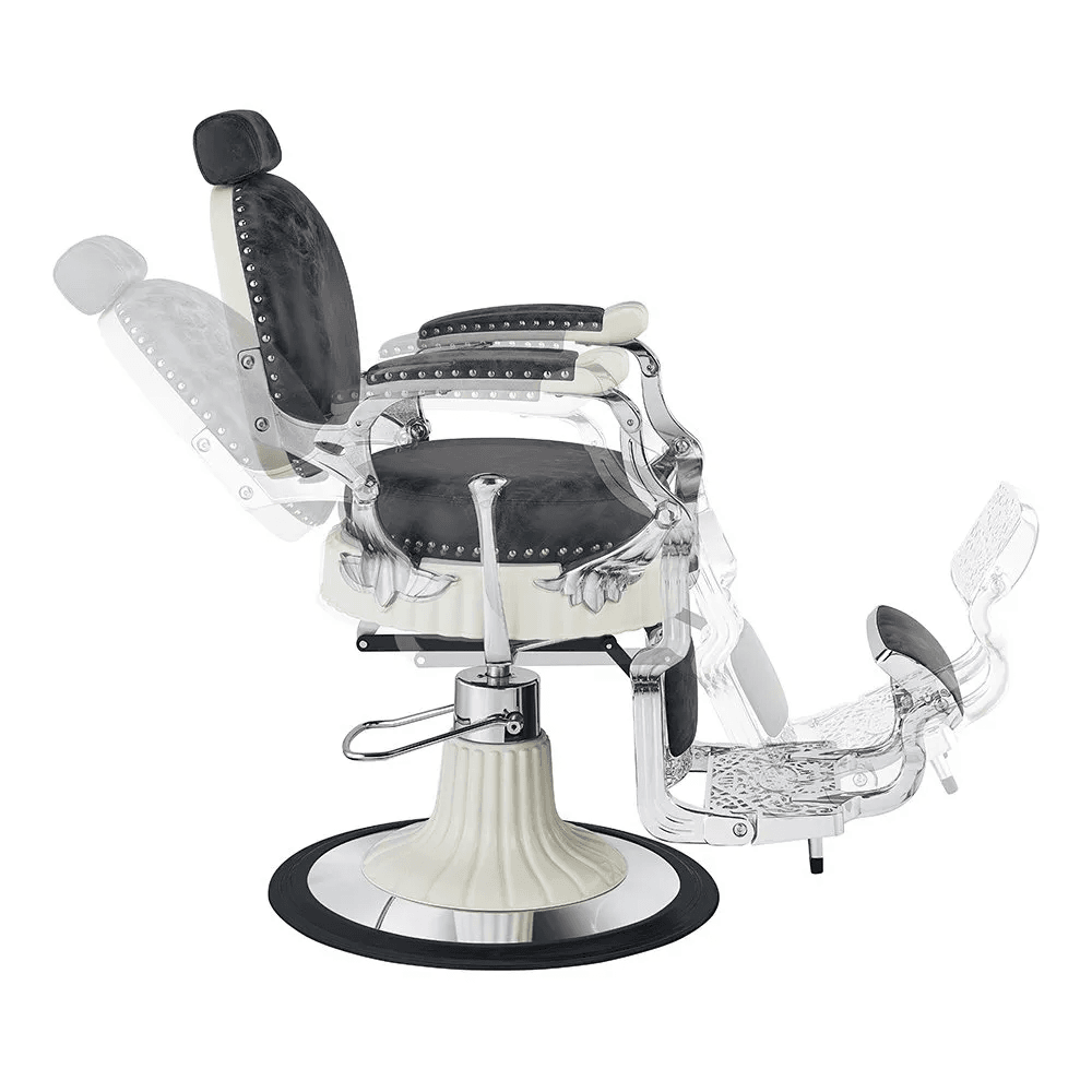 Mikado Barber Chair Vintage Black DIR - Barber Chairs