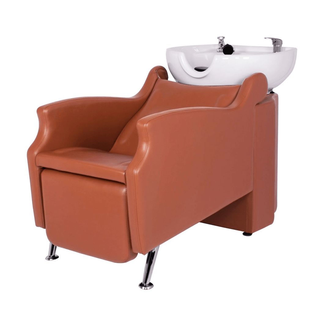 Mississippi Shampoo Backwash Unit in Chesnut AGS Beauty - Backwashes