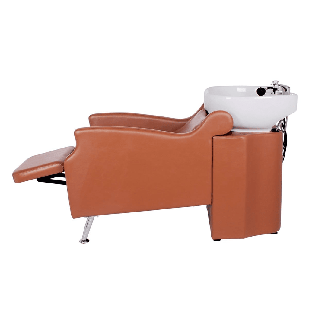 Mississippi Shampoo Backwash Unit in Chesnut AGS Beauty - Backwashes