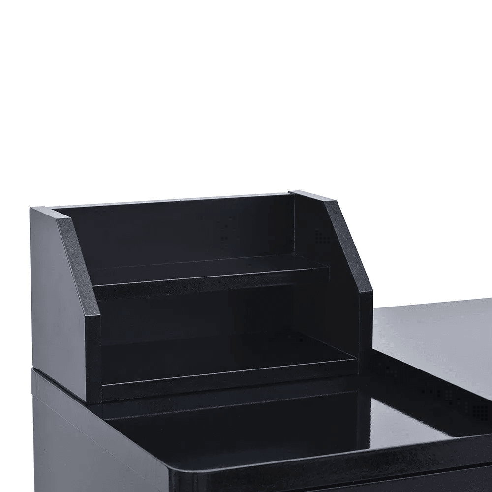 Monoco Manicure Table with Dust Extractor Black DIR - Manicure Tables