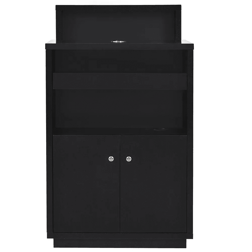 Orsacchiotto LED Lighting Reception Desk Black DIR - Reception Desks