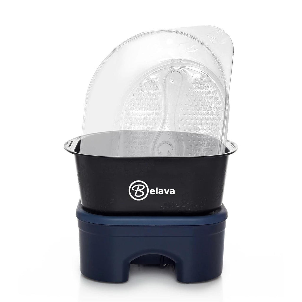 Pedicure Tub with Disposable Liners in Black Belava - Disposable Liners