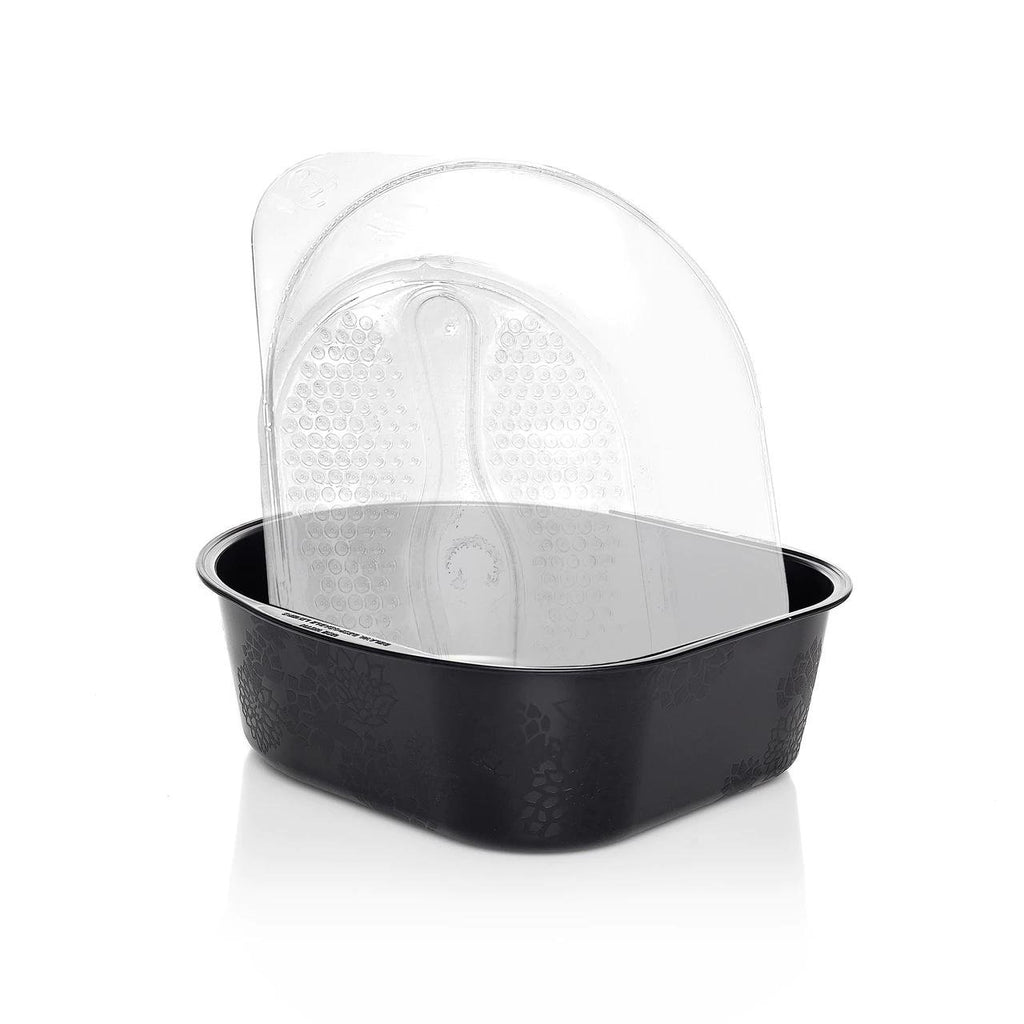Pedicure Tub with Disposable Liners in Black Belava - Disposable Liners