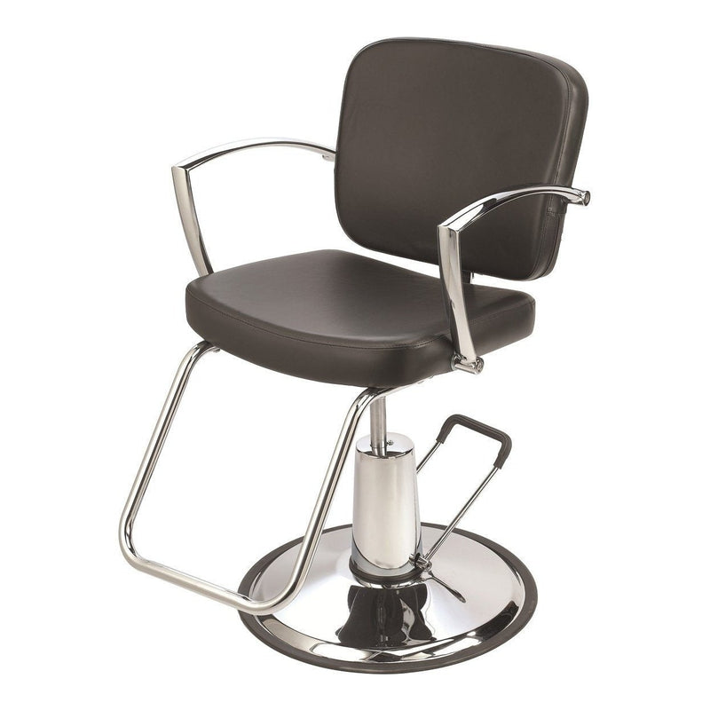 Pisa Styling Chair Brown Pibbs - Styling Chairs