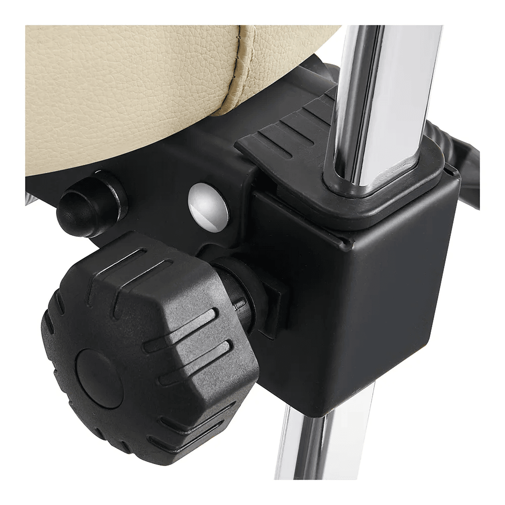 Polaris Rolling Beige Stool DIR - Stools