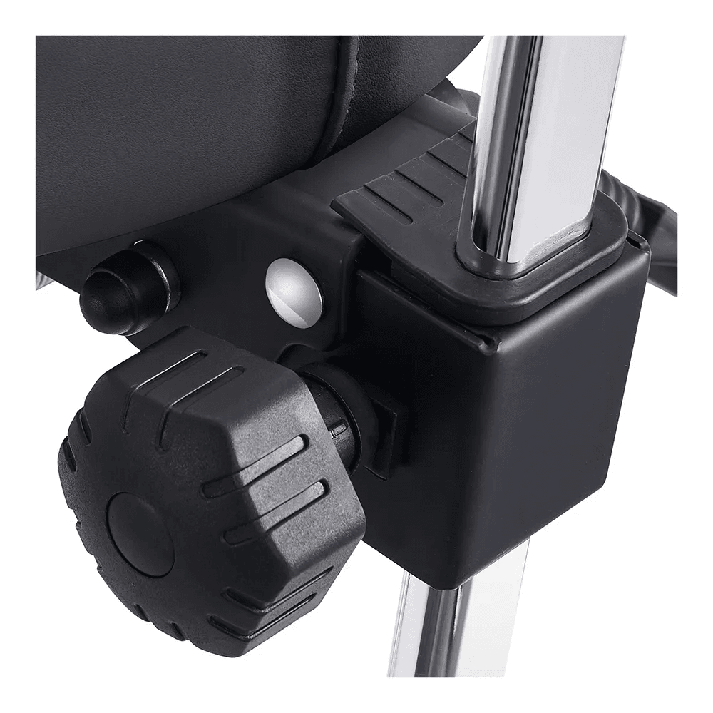 Polaris Rolling Black Stool DIR - Stools