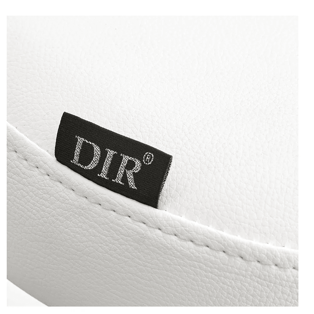 Polaris Rolling White Stool DIR - Stools