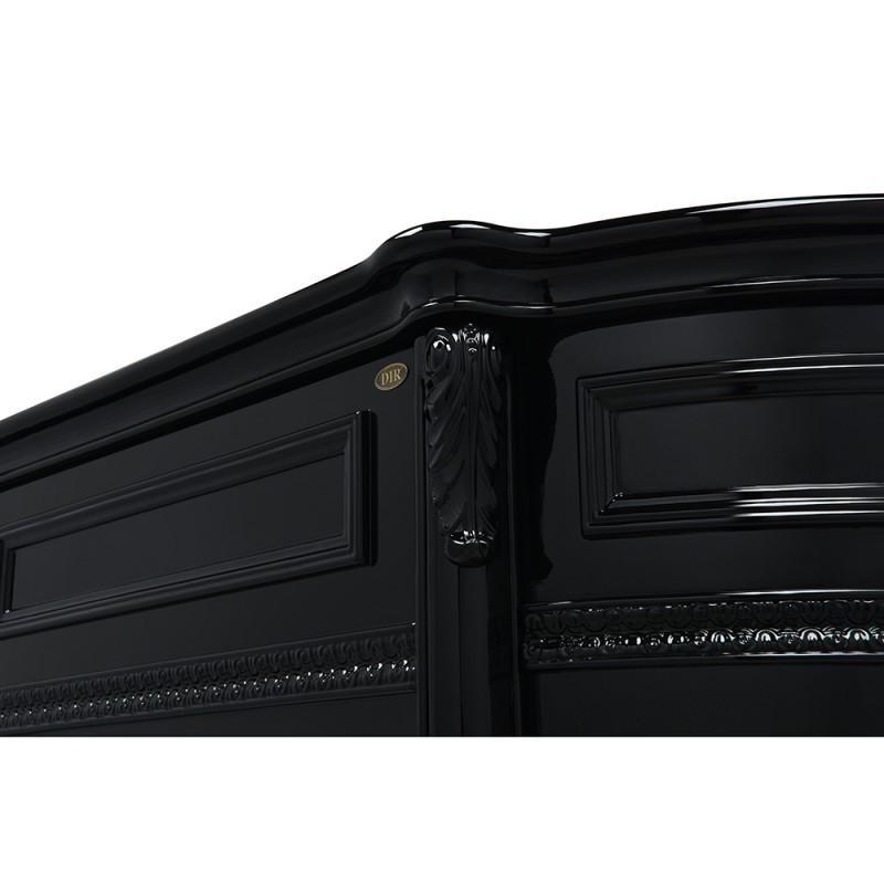 Revival II LED Illumination Reception Desk Black DIR - Reception Desks