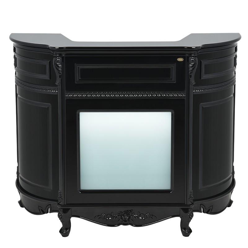 Revival II LED Illumination Reception Desk Black DIR - Reception Desks