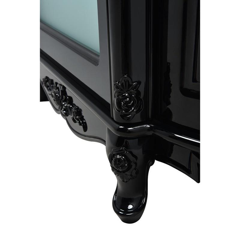 Revival II LED Illumination Reception Desk Black DIR - Reception Desks