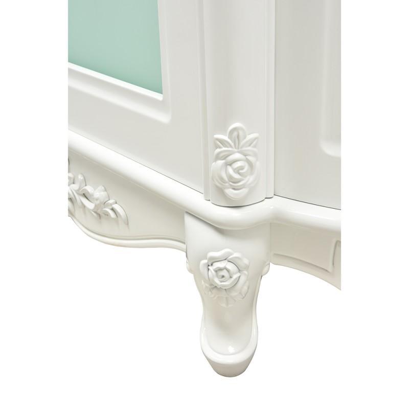 Revival II LED Illumination Reception Desk White DIR - Reception Desks