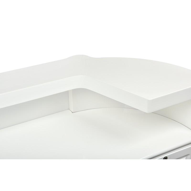 Revival II LED Illumination Reception Desk White DIR - Reception Desks