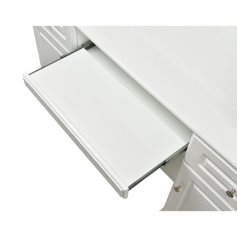 Revival II LED Illumination Reception Desk White DIR - Reception Desks